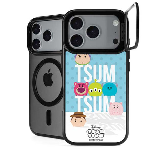 Disney Tsum Tsum Toy Story charcaters iPhone 18 Pro Kickstand Case