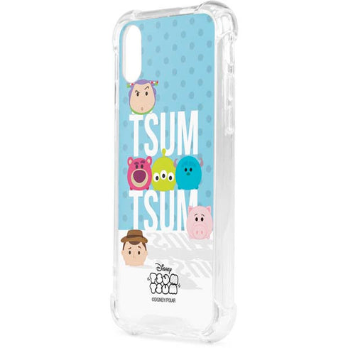 Disney Tsum Tsum Toy Story charcaters iPhone XS Clear Case