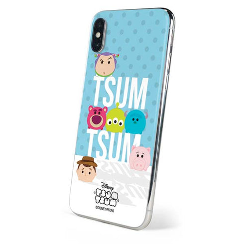 Disney Tsum Tsum Toy Story charcaters iPhone XS Skin