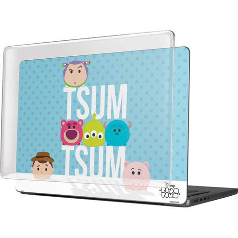 Disney Tsum Tsum Toy Story charcaters MacBook Pro 14in (2021-24) Case plus Skin