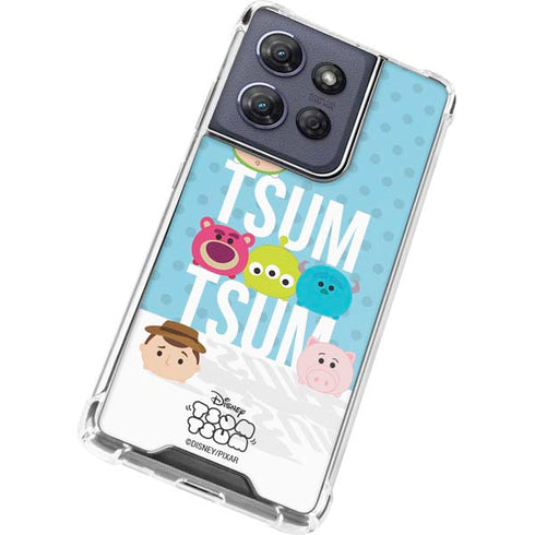 Disney Tsum Tsum Toy Story charcaters Moto G Play 5G (2025) Clear Case