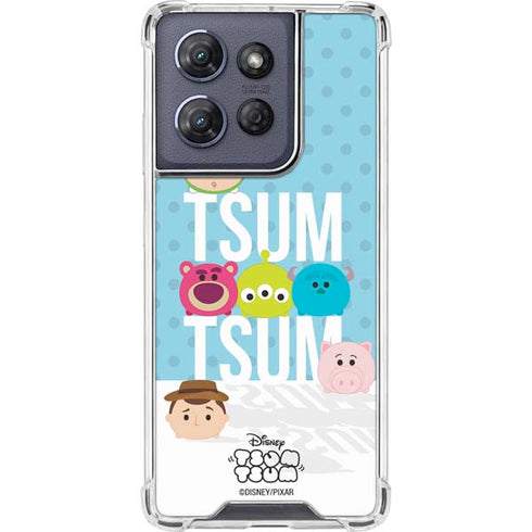 Disney Tsum Tsum Toy Story charcaters Moto G Stylus 5G (2025) Clear Case
