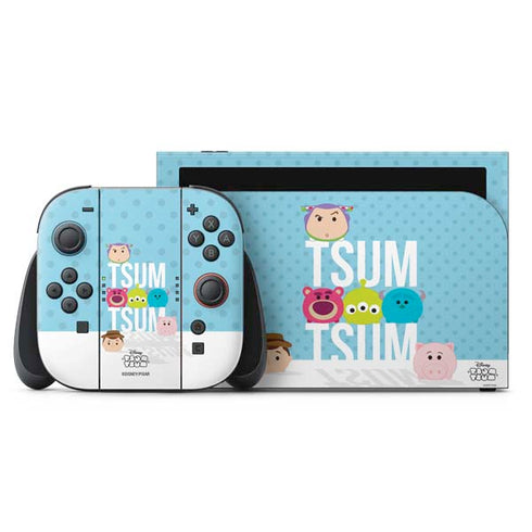 Disney Tsum Tsum Toy Story charcaters Nintendo Switch 2 (2025) with Joy-Con Skin