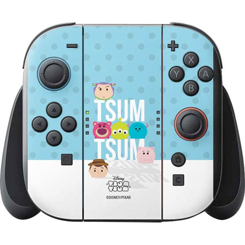 Disney Tsum Tsum Toy Story charcaters Nintendo Switch 2 (2025) with Joy-Con Skin