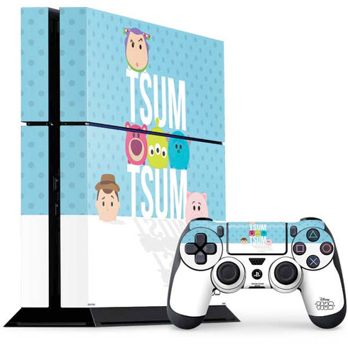 Disney Tsum Tsum Toy Story charcaters PS4 Console and Controller Bundle Skin