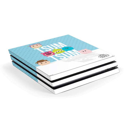 Disney Tsum Tsum Toy Story charcaters PS4 Pro Console Skin