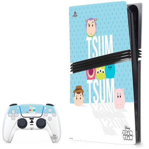 Disney Tsum Tsum Toy Story charcaters PS5 Pro Bundle Skin