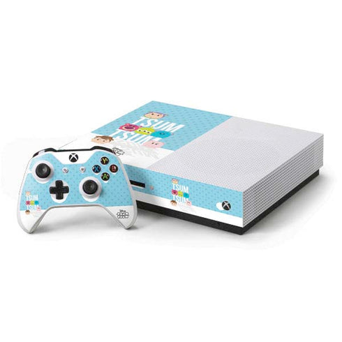Disney Tsum Tsum Toy Story charcaters Xbox One S Console and Controller Bundle Skin