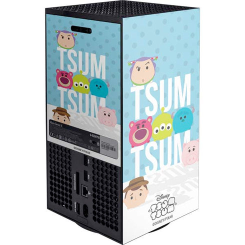 Disney Tsum Tsum Toy Story charcaters XBox Series X Digital Edition Console Skin