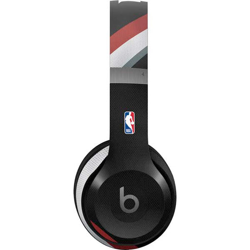 NBA Portland Trail Blazers Jersey Beats Solo 4 Wireless Headphones Skin