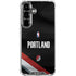 NBA Portland Trail Blazers Jersey Galaxy S26 Plus Clear Case
