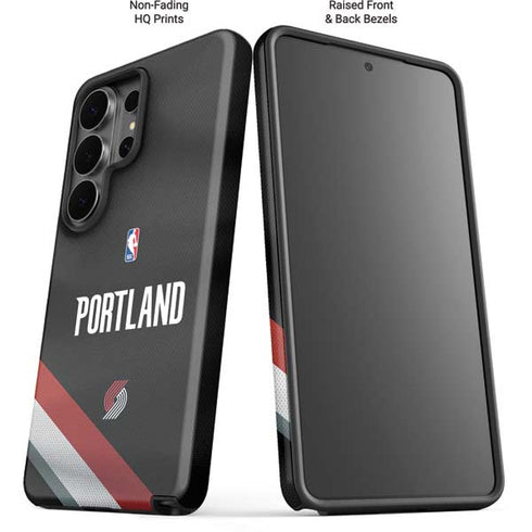 NBA Portland Trail Blazers Jersey Galaxy S26 Ultra Impact Case