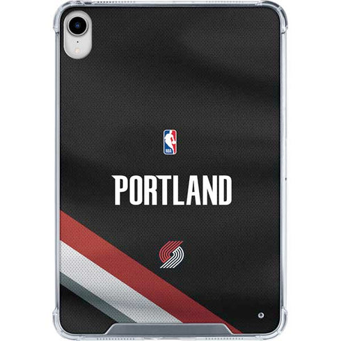 NBA Portland Trail Blazers Jersey iPad 11th Gen (2025) Clear Case