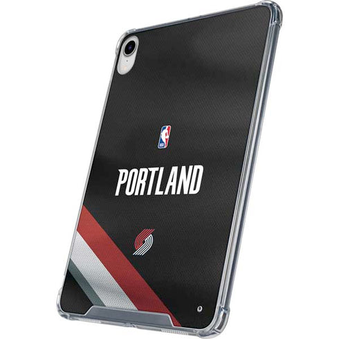 NBA Portland Trail Blazers Jersey iPad 11th Gen (2025) Clear Case