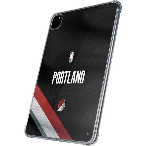 NBA Portland Trail Blazers Jersey iPad Pro 11in (2024) Clear Case