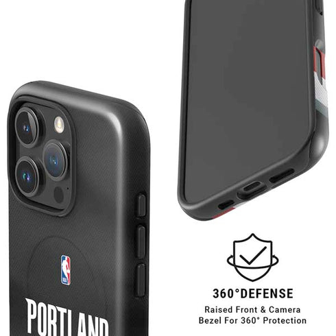 NBA Portland Trail Blazers Jersey iPhone 16 Pro Max Magsafe Impact Case