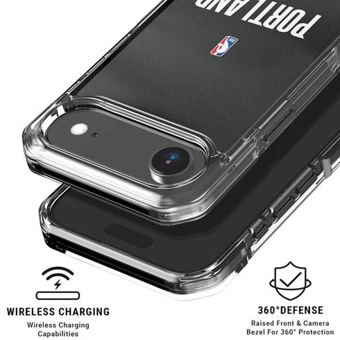 NBA Portland Trail Blazers Jersey iPhone 17 Air Clear Case