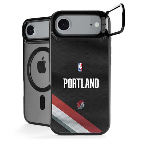 NBA Portland Trail Blazers Jersey iPhone 17 Air Kickstand Case