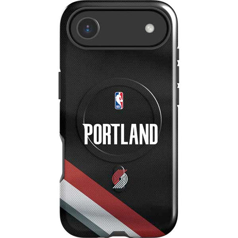 NBA Portland Trail Blazers Jersey iPhone 17 Air Magsafe Impact Case