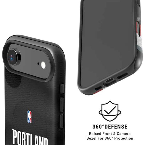 NBA Portland Trail Blazers Jersey iPhone 17 Air Magsafe Impact Case