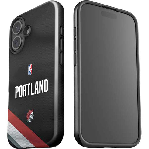 NBA Portland Trail Blazers Jersey iPhone 17 Impact Case