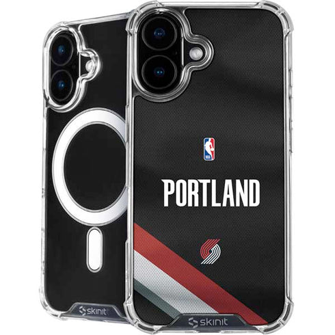 NBA Portland Trail Blazers Jersey iPhone 17 MagSafe Case