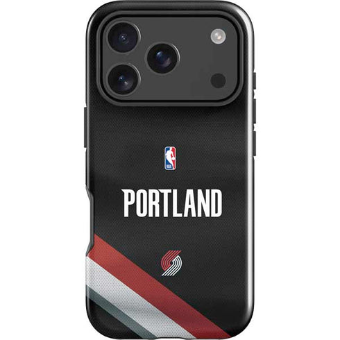 NBA Portland Trail Blazers Jersey iPhone 17 Pro Impact Case