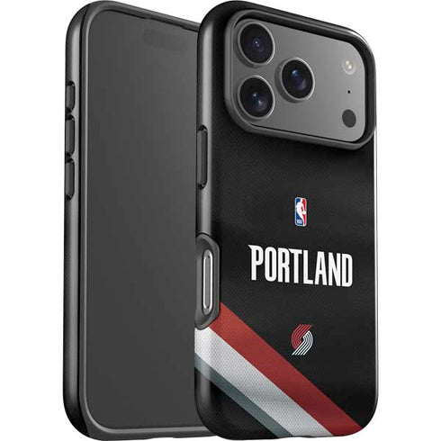 NBA Portland Trail Blazers Jersey iPhone 17 Pro Max Impact Case
