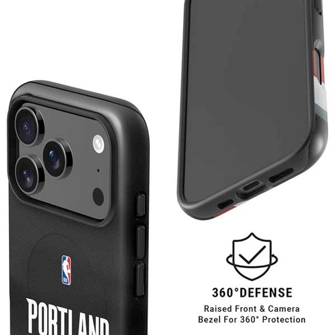 NBA Portland Trail Blazers Jersey iPhone 17 Pro Max Magsafe Impact Case
