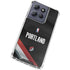 NBA Portland Trail Blazers Jersey Moto G Stylus 5G (2025) Clear Case