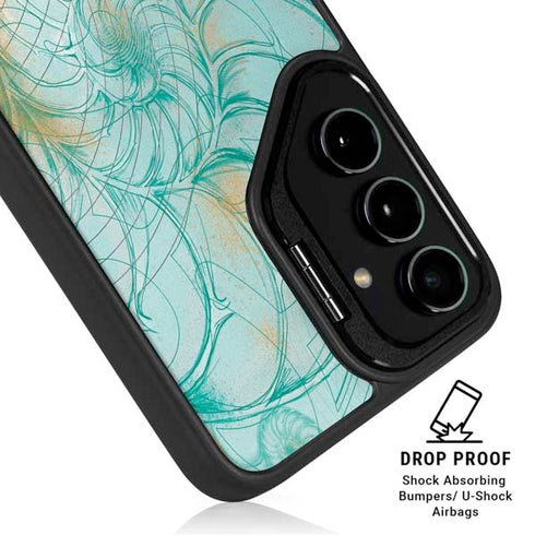 Tranquility Galaxy S24 Kickstand Case