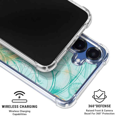 Tranquility Galaxy S25 Clear Case