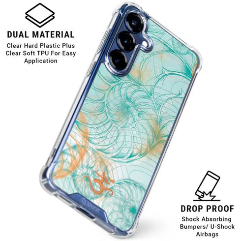 Tranquility Galaxy S25 Clear Case