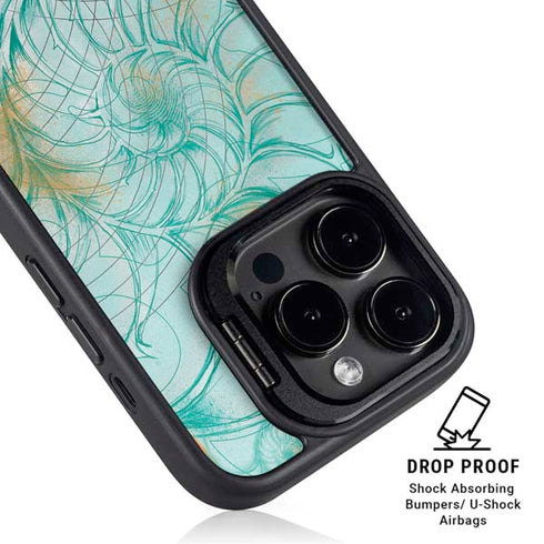 Tranquility iPhone 13 Pro Max Kickstand Case
