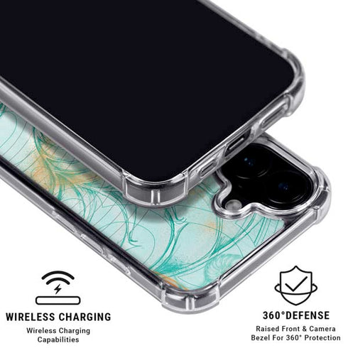 Tranquility iPhone 16 Clear Case
