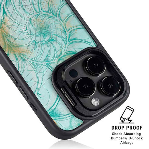 Tranquility iPhone 16 Pro Kickstand Case