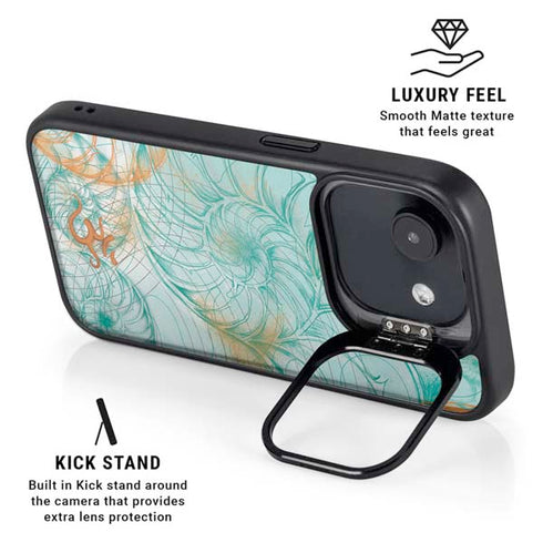 Tranquility iPhone 16e Kickstand Case