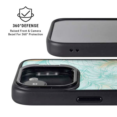 Tranquility iPhone 16e Kickstand Case