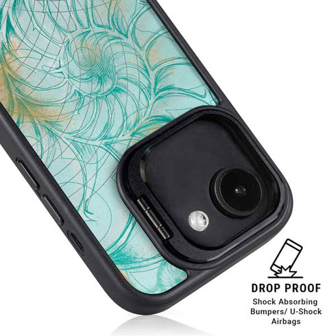 Tranquility iPhone 16e Kickstand Case