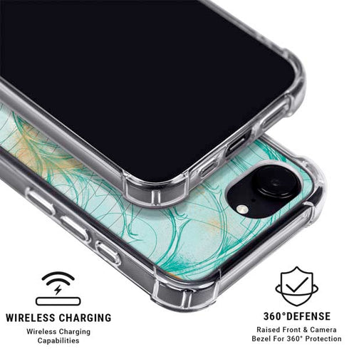 Tranquility iPhone 16e Clear Case
