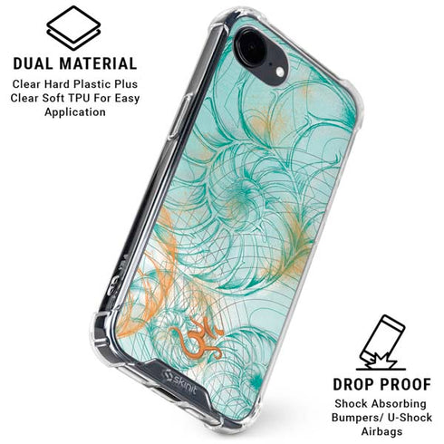 Tranquility iPhone 16e Clear Case