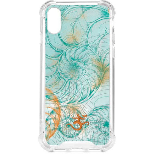 Tranquility iPhone XS Clear Case