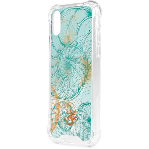 Tranquility iPhone XS Clear Case