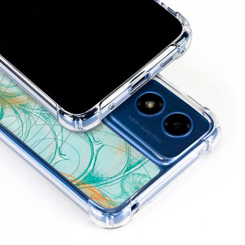 Tranquility Moto G 5G (2024) Clear Case