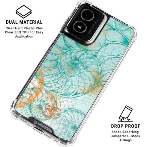 Tranquility Moto G Power 5G (2024) Clear Case