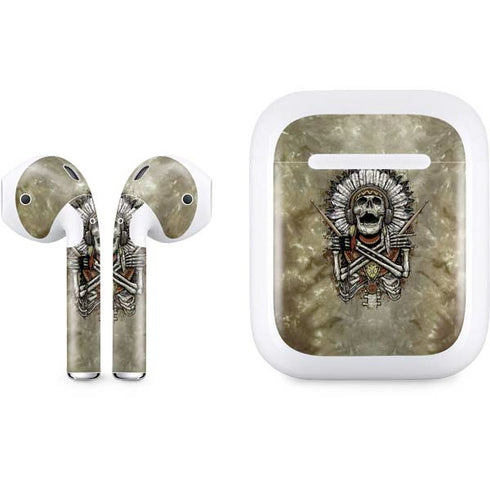 Liquid Blue Tribal Beats Apple AirPods Skin