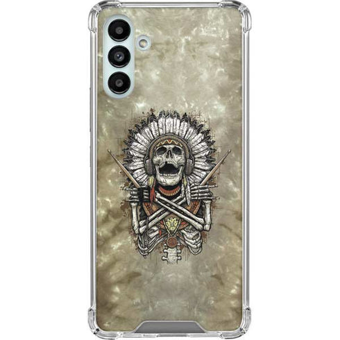 Liquid Blue Tribal Beats Galaxy A13 5G Clear Case