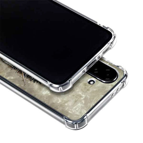 Liquid Blue Tribal Beats Galaxy A36 5G Clear Case