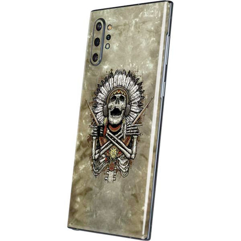 Liquid Blue Tribal Beats Galaxy Note 10 Plus Skin