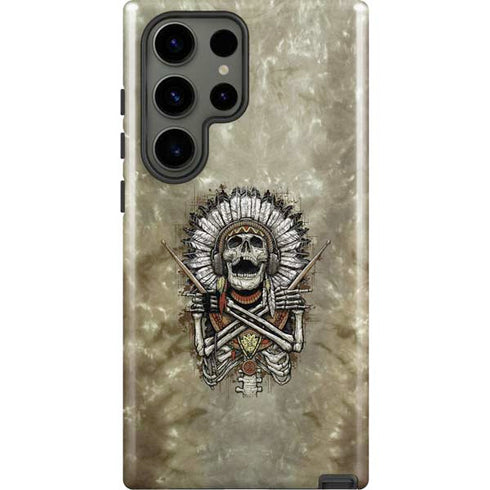 Liquid Blue Tribal Beats Galaxy S23 Ultra Pro Case
